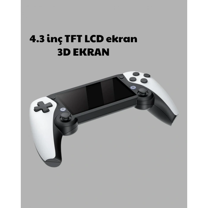 Tüm Klasik Oyunları Destekleyen 64gb Taşınabilir Konsol