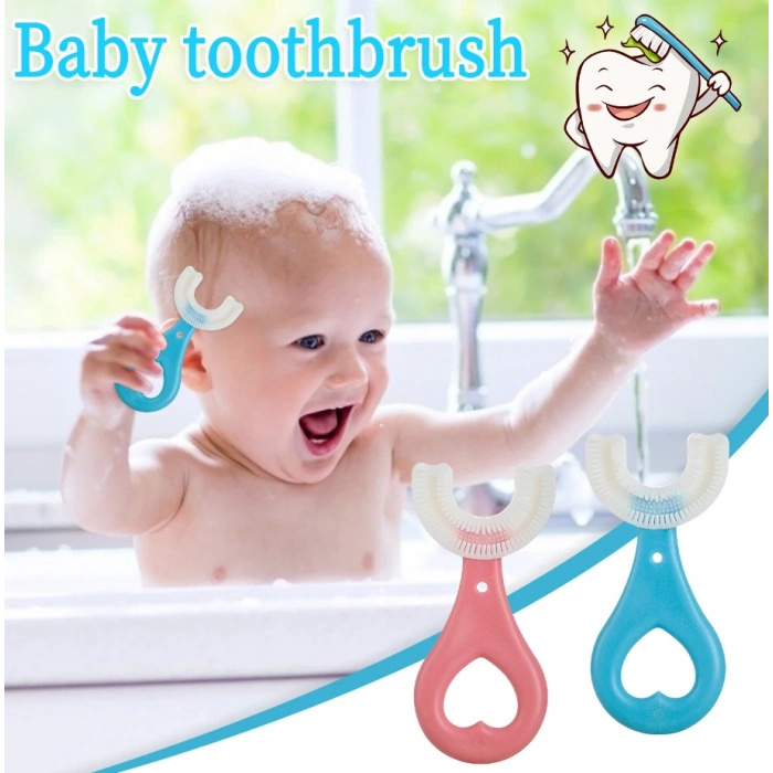 U Tipi Bebek Ağız Bakım ve Diş Fırçası (5263)