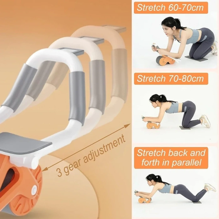 Ultimate Sup, Abs Tekerlekli Silindir, Abs Egzersizi, Silindirli Egzersiz, Fitness Ekipmanı (5263)