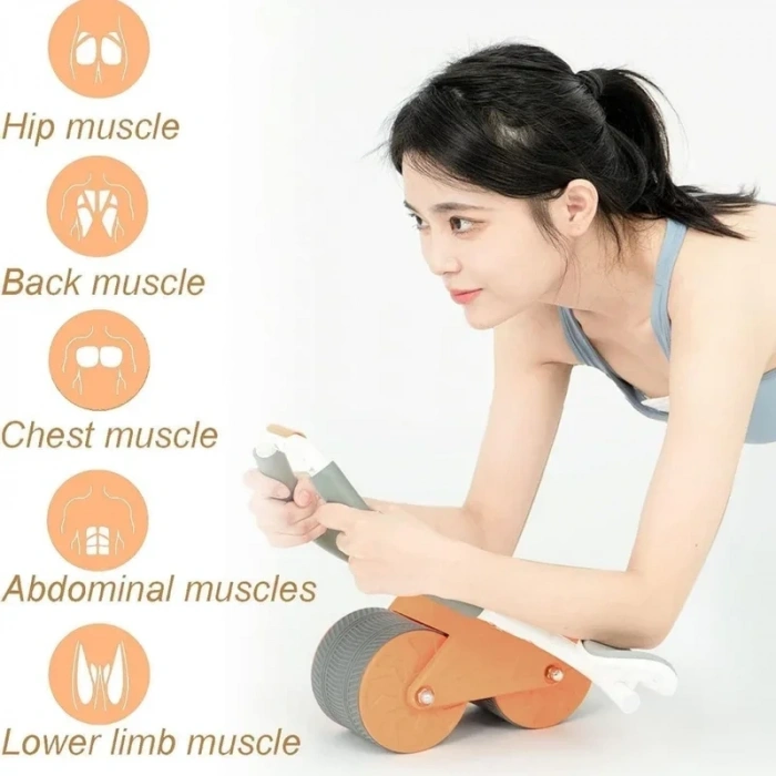 Ultimate Sup, Abs Tekerlekli Silindir, Abs Egzersizi, Silindirli Egzersiz, Fitness Ekipmanı (5263)