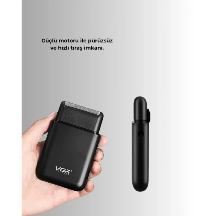 Ultra İnce Elektrikli Tıraş Makinesi | Usb Şarjlı Ve Su Geçirmez