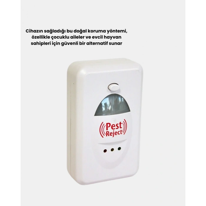 Ultrasonik Haşere Kovucu Cihaz – Sessiz, Kimyasalsız Ve Etkili Koruma