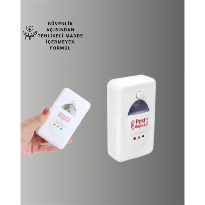 Ultrasonik Ses Dalgalarıyla Kimyasalsız Fare Ve Böcek Kovucu Cihaz