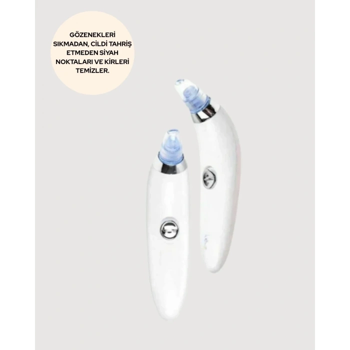 Usb Destekli 4 Başlıklı Siyah Nokta Vakum Cihazı – Gözenek Temizleyici Ve Cilt Yenileyici Bakım Aleti