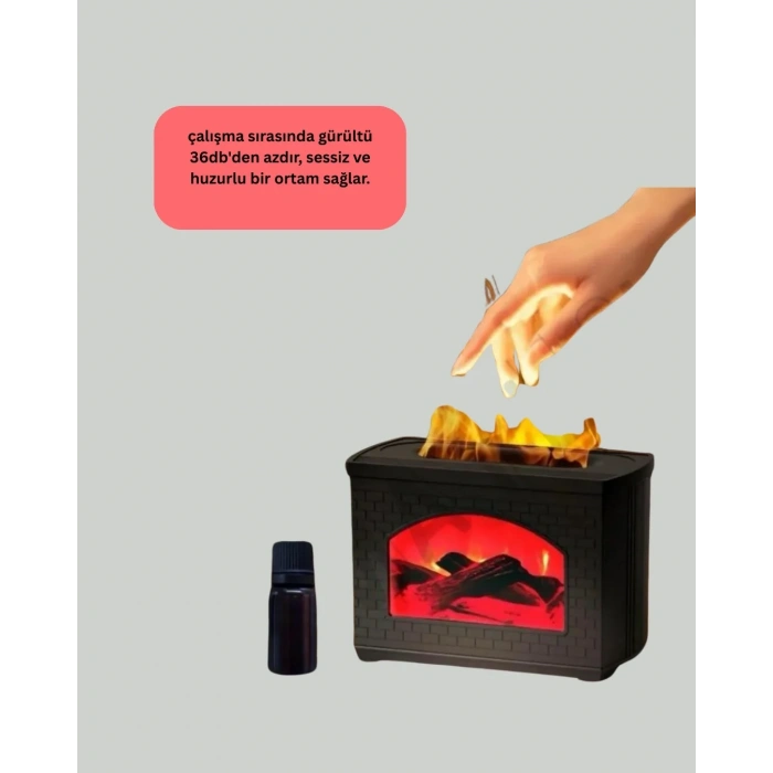 Usb Güçlü Ultrasonik Hava Nemlendirici Sessiz Çalışan 270 Ml Difüzör