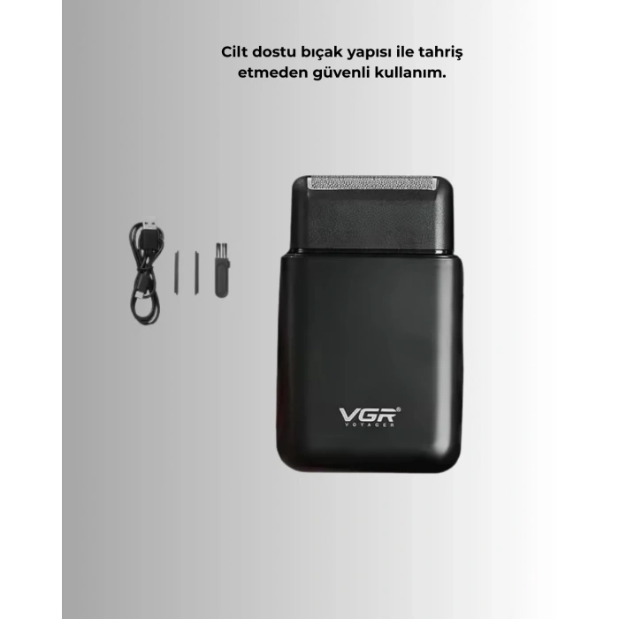 Usb Şarjlı Erkek Tıraş Makinesi | Cilt Dostu Ve Kompakt Tasarım