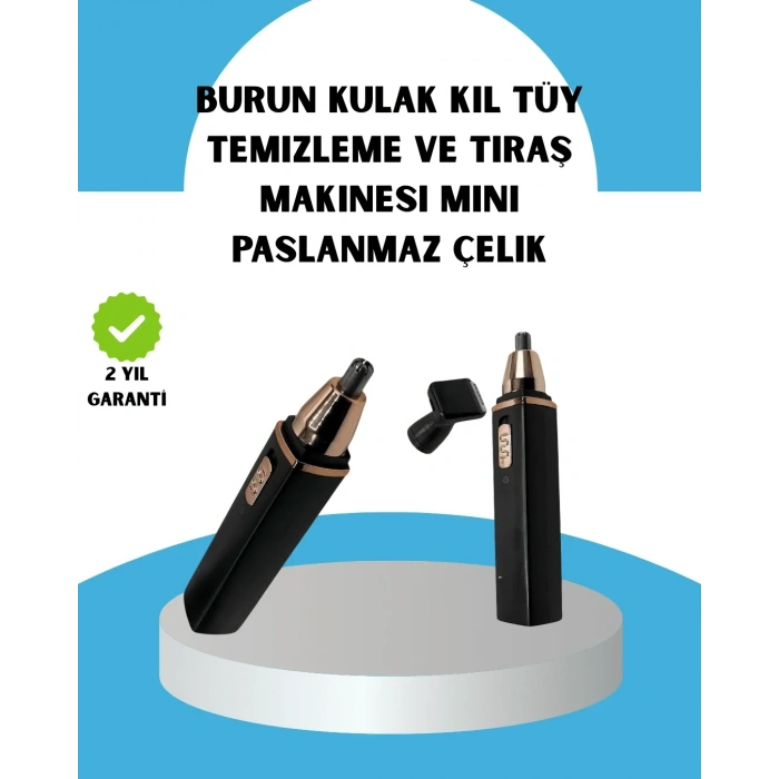 Usb Şarjlı, Yıkanabilir Başlıklı Kişisel Bakım Cihazı-tıraş Makinesi
