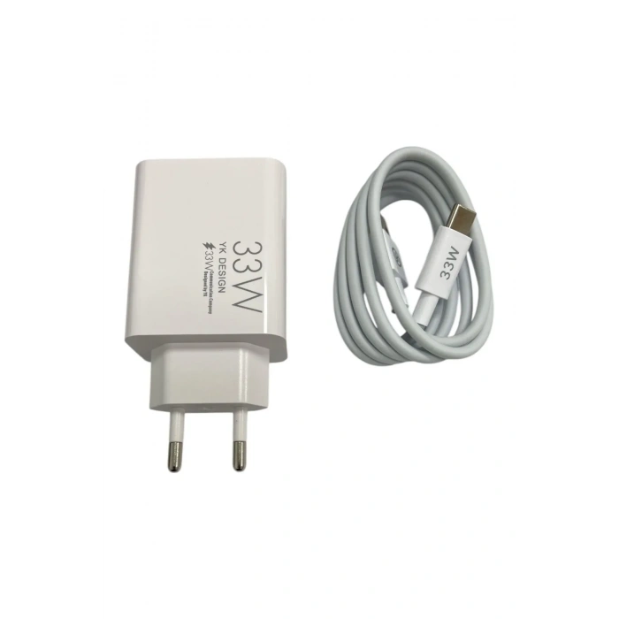 Usb Type-c 33W Şarj Aleti YK-SR68 (5263)