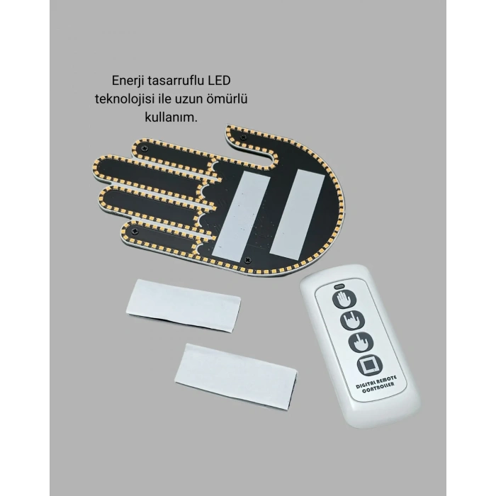 Uzaktan Kumandalı Çok Fonksiyonlu Araç Led Işığı