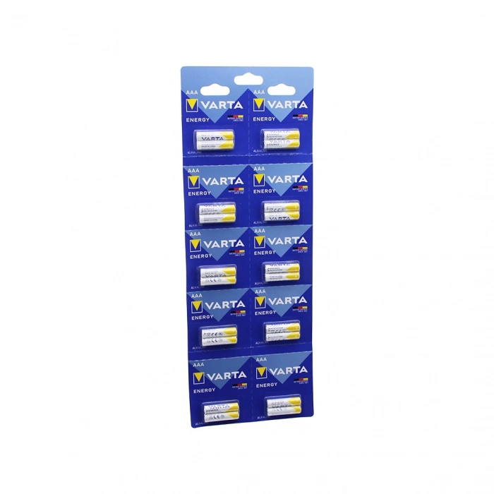 VARTA İNCE PİL ALKALİN 20PCS (5263)