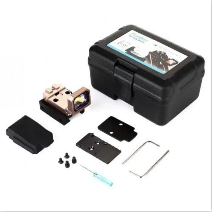 Vism Flipdot Reflex M2 Red Dot Sight - Katlanabilir 22mm Reflex Nişangâh