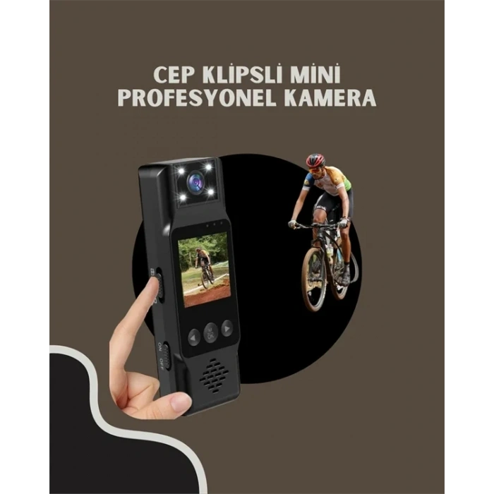 Wifi Özellikli Taşınabilir Kamera – 1.3” Tft Ekran, 3mp Fotoğraf, 128gb Kart Desteği