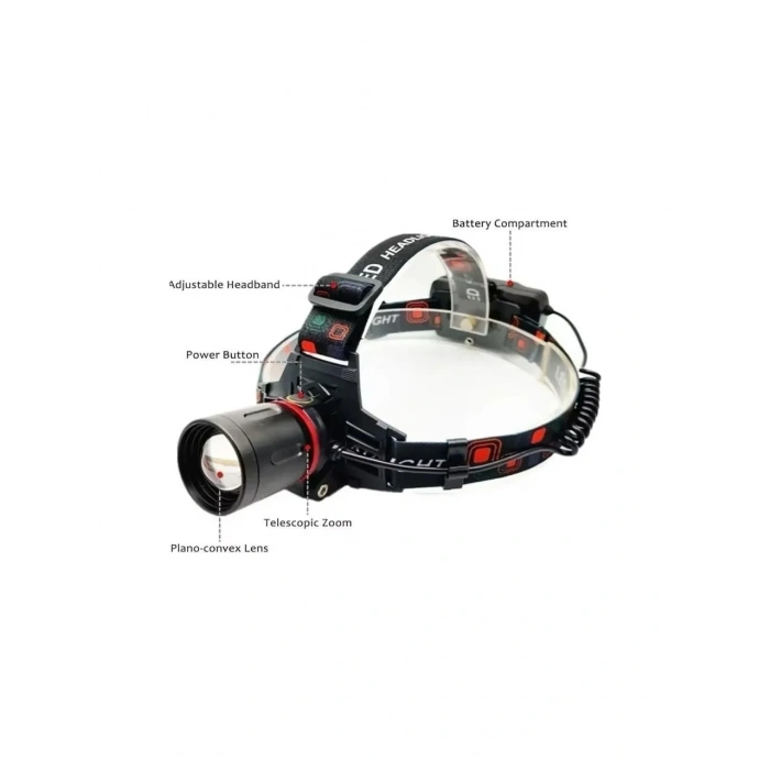 Ws-2080 Profesyonel Kafa Lambası 3000 Lümen 40 Watt (5263)
