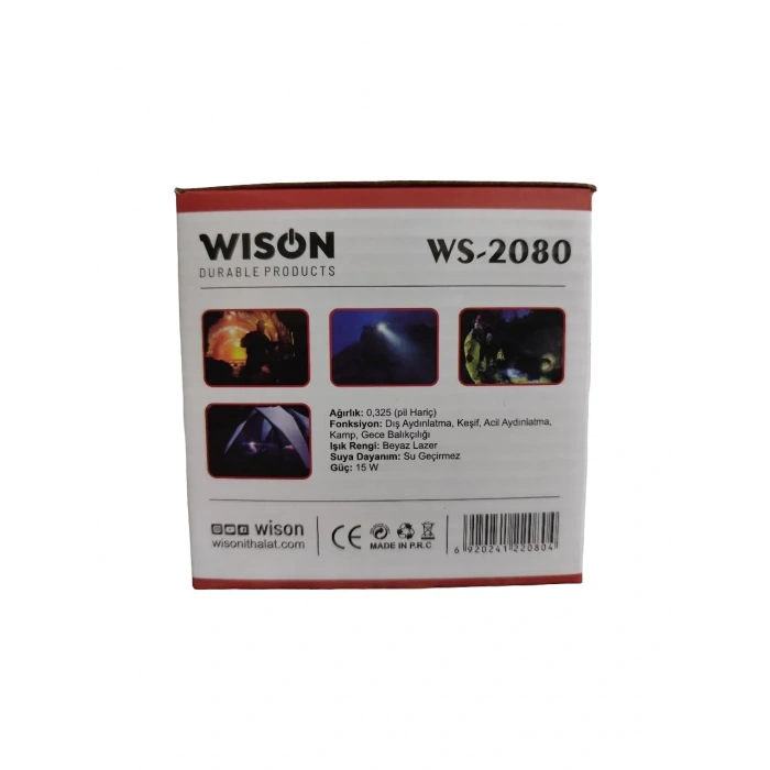 Ws-2080 Profesyonel Kafa Lambası 3000 Lümen 40 Watt (5263)