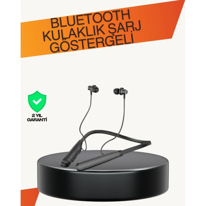 Y12 Bluetooth Kablosuz Kulaklık Lcd Pil Ekranı, Kompozit Diyafram, Dokunmatik Panel