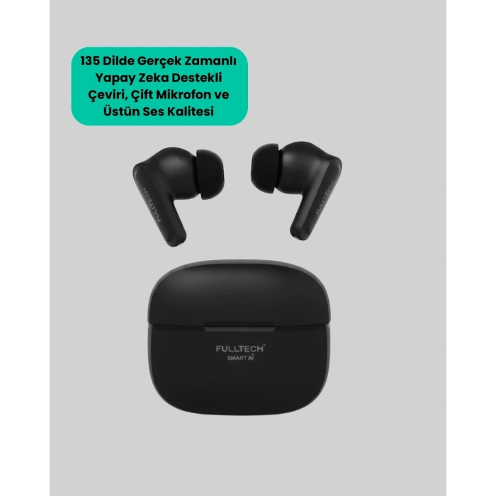 Yapay Zeka Destekli Bluetooth Kulaklık Anlık Çeviri Ve Gürültü Engelleme