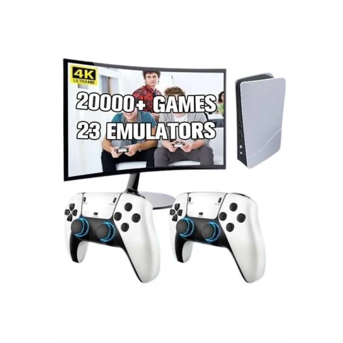 Yeni Nesil 4k Hd 2.4g Kablosuz Kol 3000 Oyunlu Game Station Retro Atari Game Box