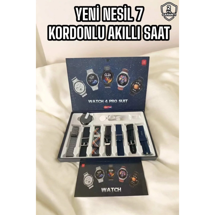 Yeni Nesil Akıllı Saat 2024 Model Uyku Ve Sağlık Takibi Bluetooth Bağlantılı