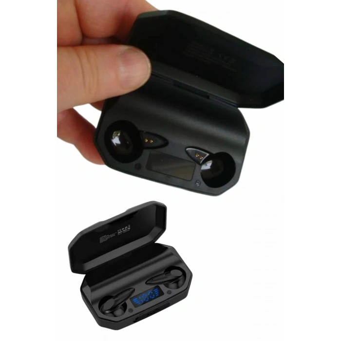 Yeni Nesil Android Ve İos Uyumlu Siyah Profesyonel  Kulaklığı