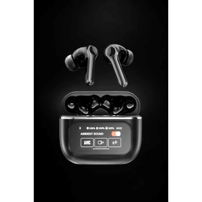 Yeni Nesil Bluetooth Kulaklık Ekranlı Yüksek Ses Kaliteli Uzun Şarj Süreli
