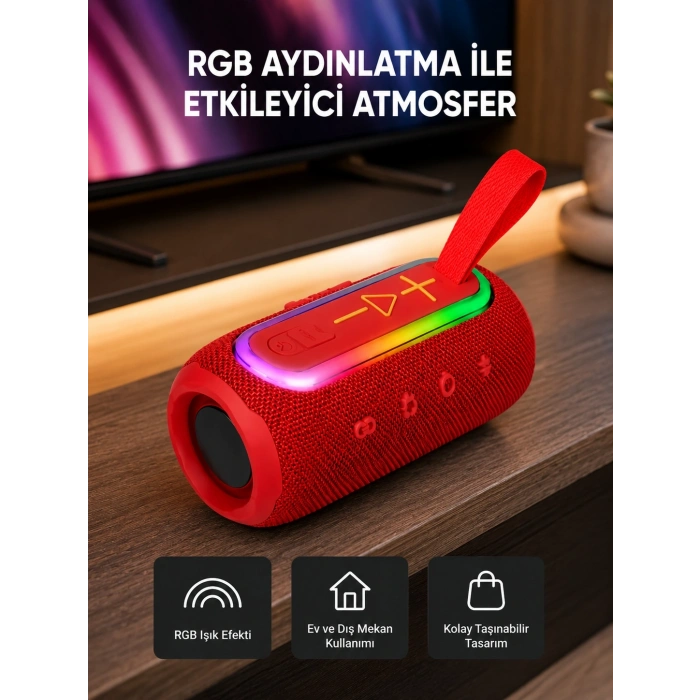 Yeni Nesil Bluetooth Taşınabilir Hoparlör – Enerji Tasarruflu, Yüksek Ses Kaliteli