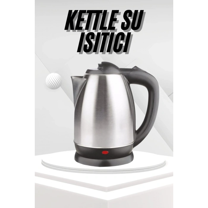 Yeni Nesil Saplı Uzun Ömürlü Paslanmaz Çelik Su Isıtıcı Kettle