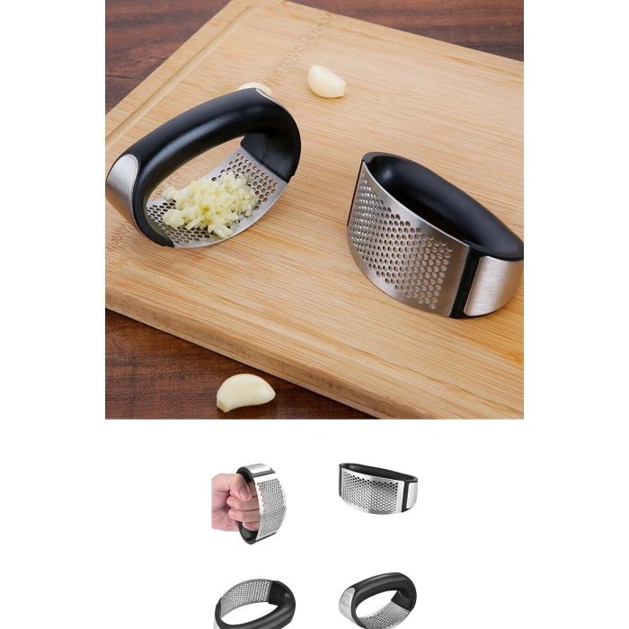 Yeni Sarımsak Ezici Paslanmaz Çelik Garlic Press (5263)