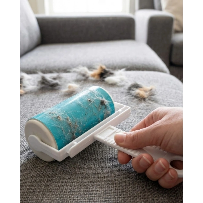 Yıkanabilir Tüy Toplama Rulosu Kedi Köpek Tüyü Temizleme Çok Amaçlı Temizlik Atı