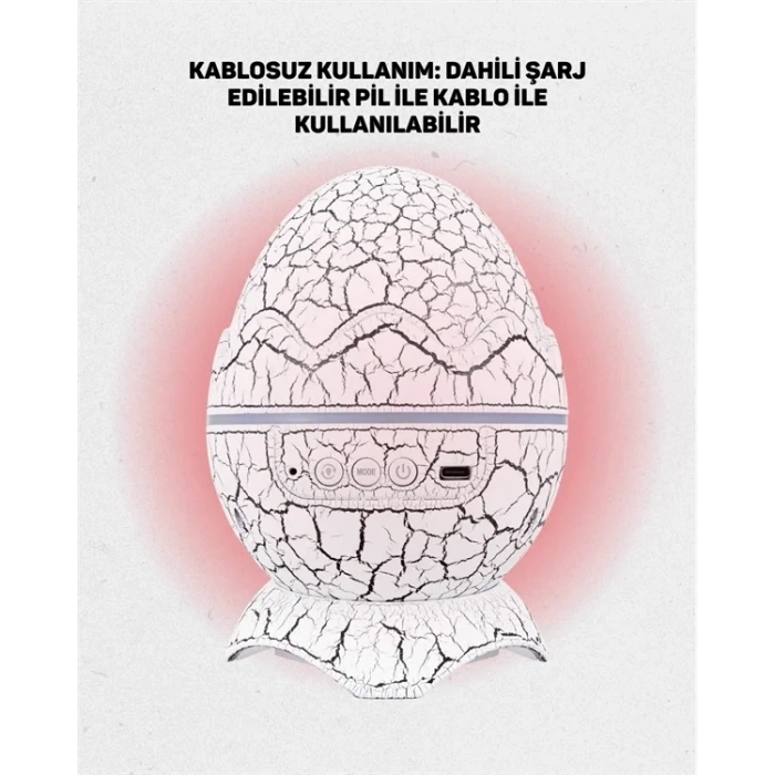 Yıldız Gökyüzü Efektli Çok Modlu Gece Işığı