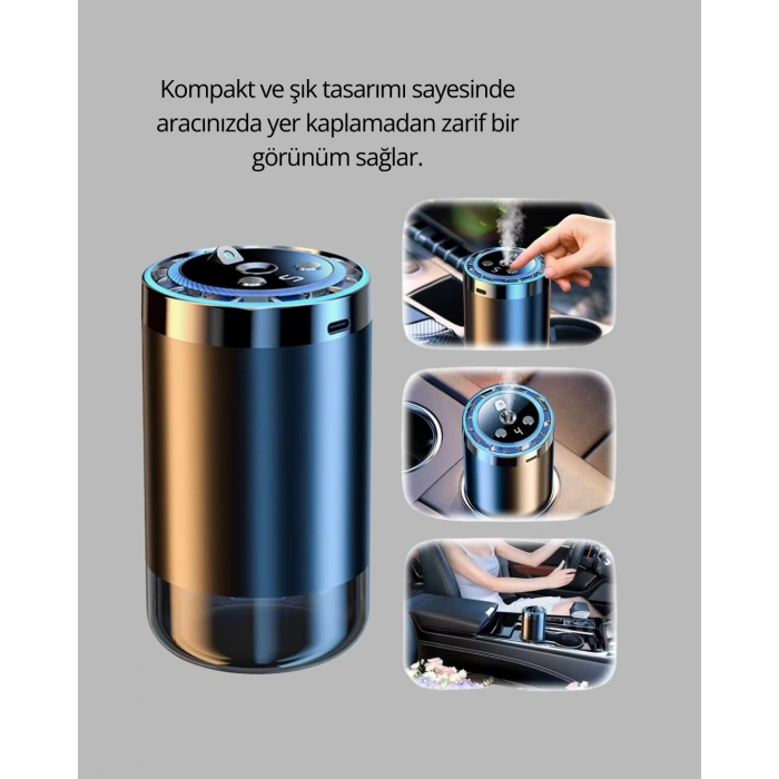 Yıldız Projeksiyonlu Araç İçi Atmosfer Difüzörü