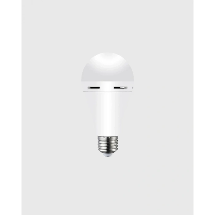 Yüksek Işık Güçlü Şarjlı Led Ampul E27 30w Enerji Tasarruflu