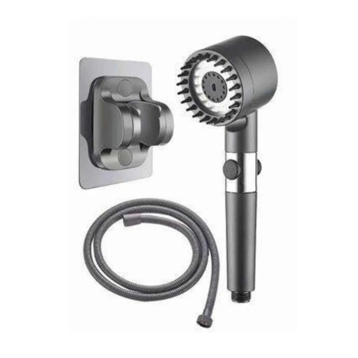 Yüksek Performanslı Masaj Etkili Su Tasarruflu Duş Başlığı Krom Kaplama Uzun Ömürlü