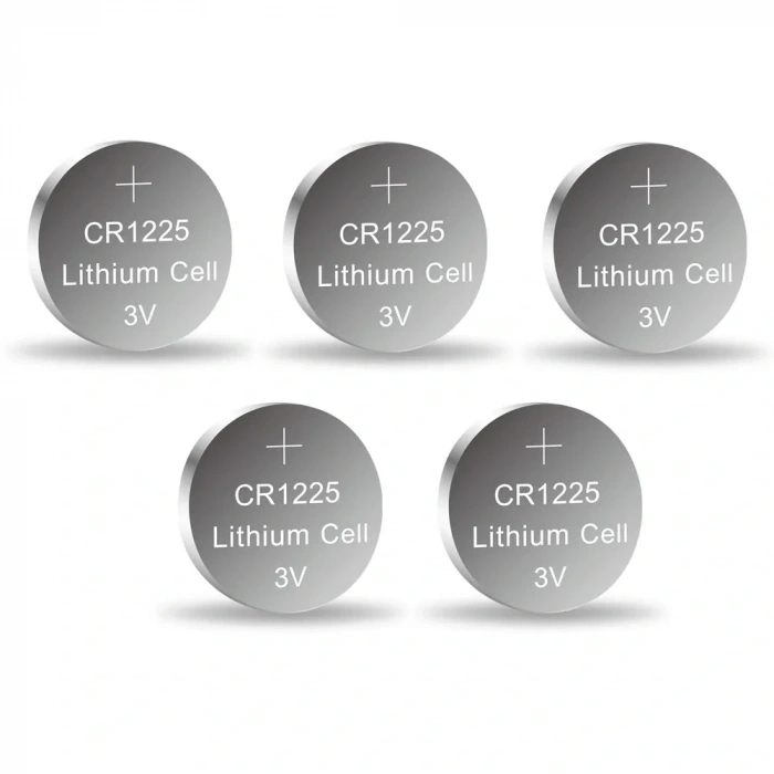 Yuma Cr1225 Süper Lityum 3v 5’li Kart Düğme Pil