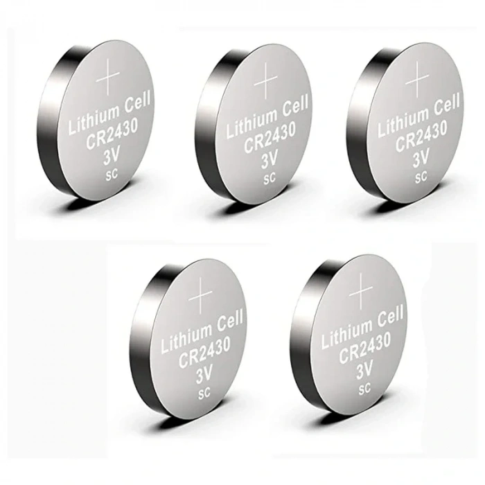 Yuma Cr2430 Süper Lityum 3v 5’li Kart Düğme Pil