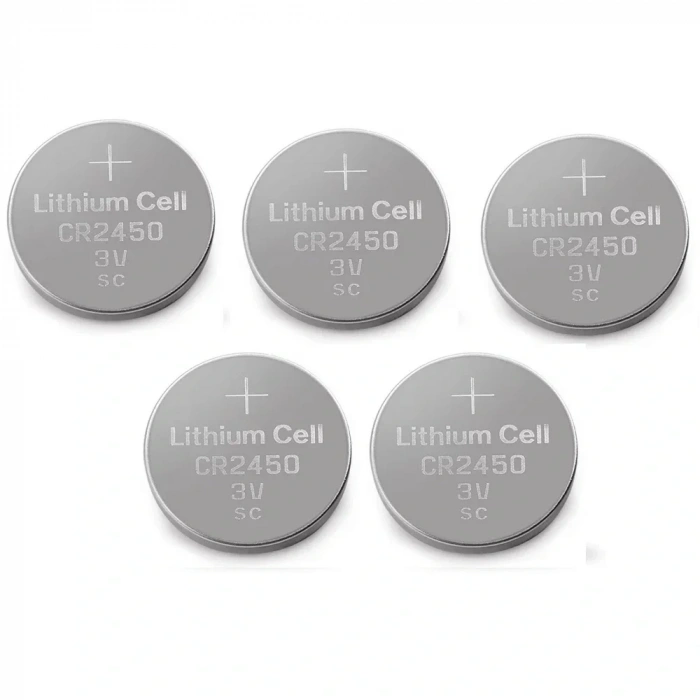 Yuma Cr2450 Süper Lityum 3v 5’li Kart Düğme Pil