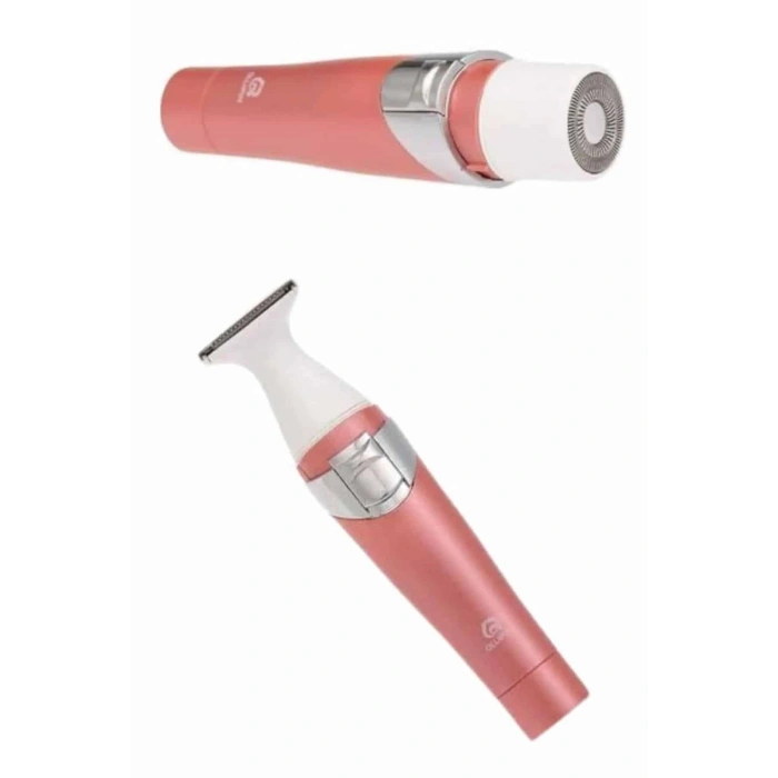 Yüz Kaş Ve Tüm Vücut Epilasyon Aleti 3 Başlıklı Hassas Ciltlere Uygun Epilatör