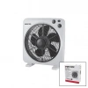 10 İNÇ  KUTU FAN  VANTİLATÖR  3 KADEME HIZ   6 PLASTİK KANAT 38W  60DK.ZAMAN AYARLI MTR-F610 (5263)