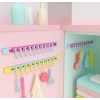 10 Kancalı Raylı Mutfak ve Banyo Düzenleyici Askı 30 cm (5263)