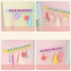 10 Kancalı Raylı Mutfak ve Banyo Düzenleyici Askı 30 cm (5263)
