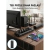 10 Prizli Usb Destekli Çoklu Priz Type-c Şarj Girişli Güvenli Güç Ünitesi