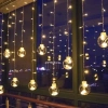 10 Sarkıtlı Kumandalı Dekoratif Top İçi Mini Toplu LED Günışığı Rengi Dekoratif Aydınlatma (5263)