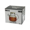 1000ML ABARTMA DESEN CAM DEMLİK   BAMBU DIŞ YÜZEY - METAL İÇ YÜZEY - SİLİKON CONTALI KAPAK (5263)