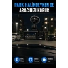 1080p Full Hd Araç İçi Kamera Wifi Bağlantılı Çift Kameralı Geniş Açılı Araç Kayıt Kamerası