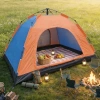 10 Kişilik Otomatik Kurulum Kamp Çadırı – Outdoor , Suya Dayanıklı Hızlı Kurulum Piknik ve Doğa İçin Geniş Aile Çadırı 300x300x170 cm (5263)