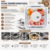 10PCS 20.5CM OCAK ZEMİNİ KORUYUCU ALÜMİNYUM FOLYO (5263)