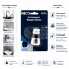 12 ADET MUSLUK UCU FİLTRESİ 2 FONKSİYONLU 360° DERECE DÖNEBİLEN BAŞLIK 16-19MM CAŞLIK ÇAPI (5263)