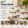 12 PARÇA  PORSELEN KAHVE FİNCANI (5263)