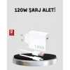 120w Hızlı Şarj Başlığı Ultra Güçlü Type-c Adaptör Kablo Dahil