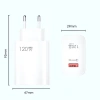 120W USB Hızlı Type C Uçlu Kablolu Şarj Aleti (5263)