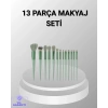 13 Parça Makyaj Fırça Seti – Ergonomik, Dökülme Yapmayan, Taşınabilir